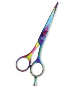 Professional Hair Cutting Scissor with razor edge. Multicolor Coating