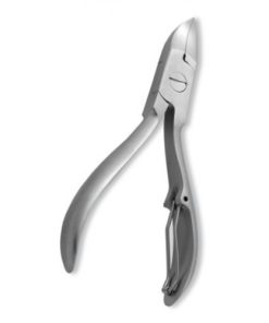 Nail Cutter, Single Spring. Mirror Finish.