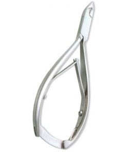 Cuticle Nipper, Double Spring w/lock. Mirror Finish.