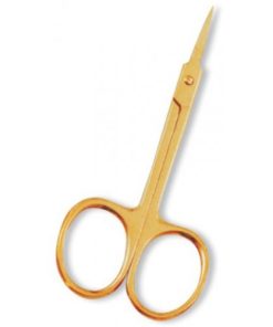 Arrow Point Scissor. Full Gold.