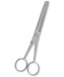 Professional Thinning Scissor. One Blade Teeth and One Blade Razor. Mirror Finish.