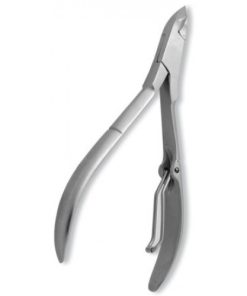 Cuticle Nipper, Single Spring. Mirror Finish.