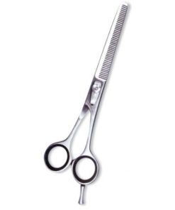 Professional Thinning Scissor. One Blade Teeth and One Blade Razor. Mirror Finish.