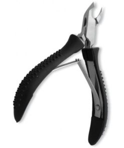Cuticle Nipper, Double Spring. Plastic Grip