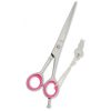 Professional Hair Cutting Scissor with razor edge. Mirror Finish with screw adjustable key.